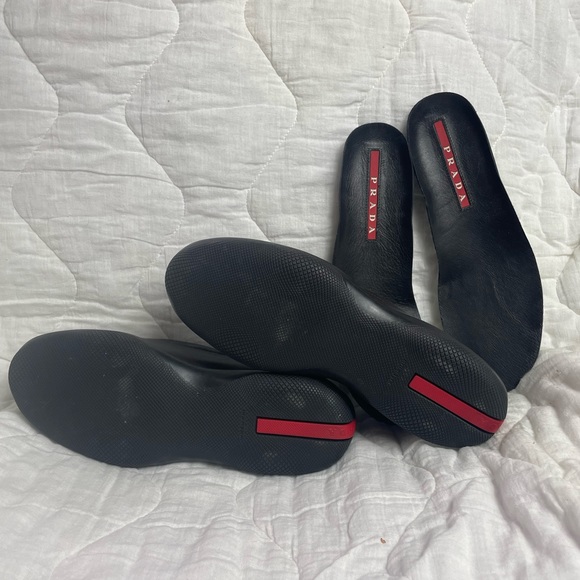 Prada Men's Leather Clogs Slip On - Picture 5 of 7